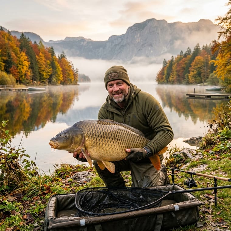 Karpfenangeln im Herbst