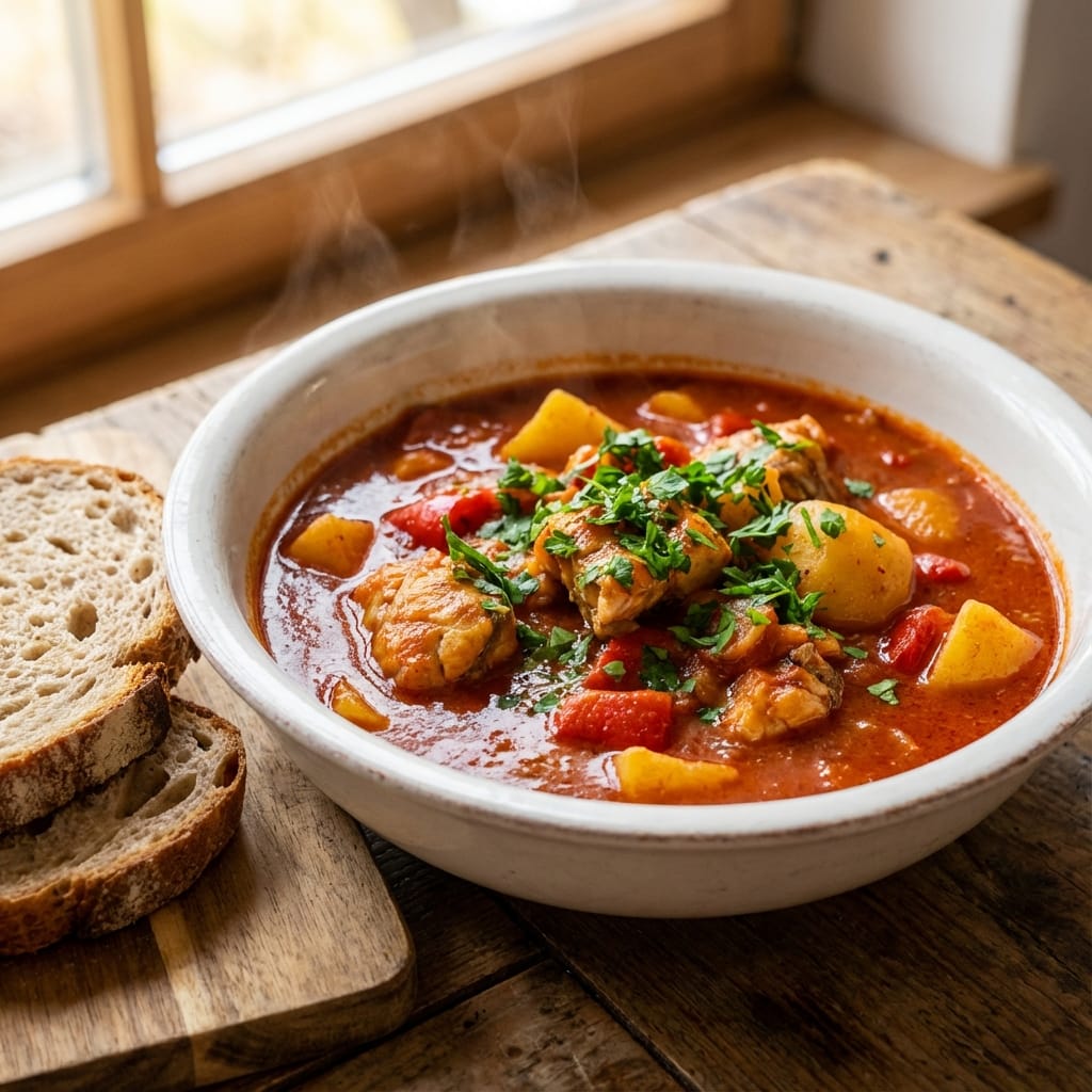 Deftiges Welsgulasch